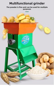 Petite machine d'extraction d'amidon de patate douce et de manioc et de traitement de la farine, mini-machine de fabrication et de broyage d'amidon - Product Image 6