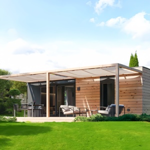 Lwys01 cao cấp mô-đun biệt thự sang trọng tòa nhà văn phòng steelstructured nhôm đúc sẵn cho phòng tập thể dục nhà bếp ngoài trời - Product Image 2