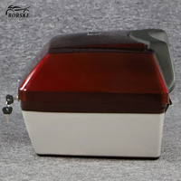 Accessoires de moto Borske fabriqués en Chine, coffre arrière de moto ABS 48L pour Honda Harley Vespa Honda Yamaha
