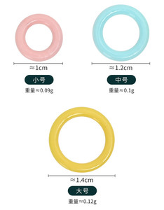 2000 pièces sac rond tricot tricot marquage cercles anneaux marqueurs Crochet point bricolage <span class=keywords><strong>accessoires</strong></span> de couture - Product Image 2