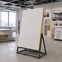 Panneau de plafond en plaque de plâtre acoustique perforée 1200x2400mm, insonorisant pour la décoration des salles de réunion de bureau