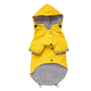 เสื้อกันฝนสุนัขแบบย้อนยุค4สีเสื้อกันฝนแบบหนา - Product Image 4