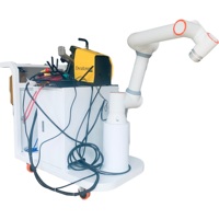 Chariot de soudage à bras robotique mobile de qualité industrielle de haute précision Système d'assemblage flexible modulaire Boîte de vitesses CoBot Mobile
