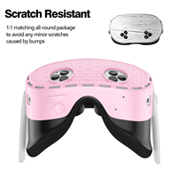 QANYOJOU Ergonomiquement Conçu VR 7-en-1 Ensemble Étui De Protection En Silicone Accessoire De Jeu 219g Compatible avec Meta pour 3s