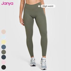 Leggings da Yoga Janya a Vita Alta con Controllo Addominale Effetto Nudo <span class=keywords><strong>Pantaloni</strong></span> Sportivi alla <span class=keywords><strong>Caviglia</strong></span> per <span class=keywords><strong>Donna</strong></span> Abbigliamento da Allenamento Fitness Palestra - Product Image 4