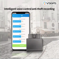 Dispositivo de Rastreo GPS OBD2 4G para Vehículos, Resistente al Agua, con Audio en Vivo, 1 Año de Garantía, Compatible con GPRS, IOS y PC, con Aplicación para IOS