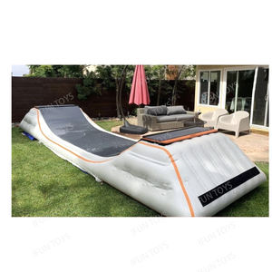 Portable U Rampes Airbag Hermétique Scellé Surf Saut Lancement Mini Skate Board Parc Planche À Roulettes Rampe Gonflable Skate Rampe À Vendre - Product Image 4