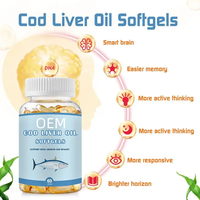 Vitahealthy OEM/ODM, usine de fabrication de produits à marque privée, capsules végétales naturelles, complément alimentaire, huile de foie de morue, capsules d'huile de poisson