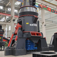 Broyeur à rouleaux vertical pour poudre de cendres volcaniques série HLM pour usine de poudre