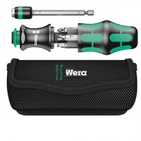 Jeu de embouts de remplacement Wera KK25 avec embouts Phillips, à fente et Torx - Conception ergonomique