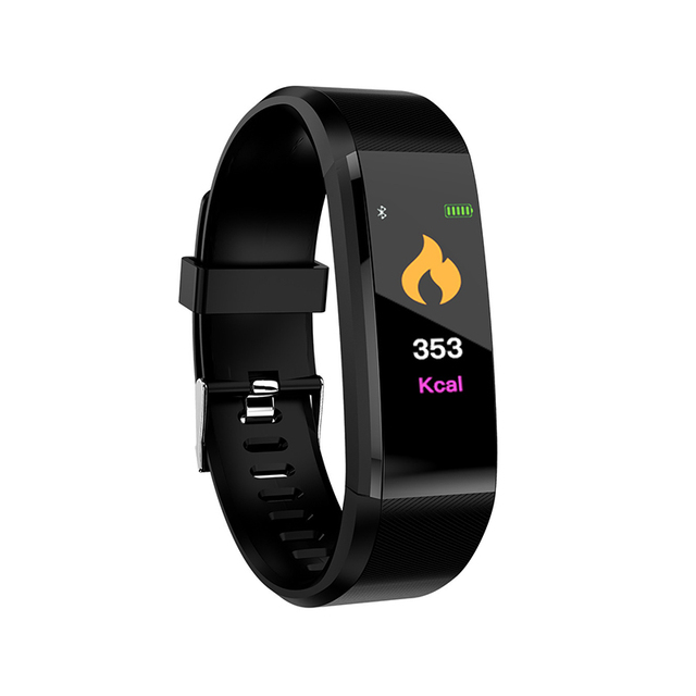 BT 4.0 Sport Smart Bracelet Watch OLED Display Answer Call Remote Control Heart Rate Monitoring Smart Band for Android IOS