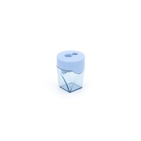 Taille-crayon mécanique portable à manivelle pour étudiant, couleur unie, 50*53*11mm