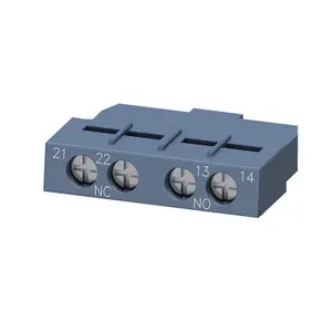 Homens s 3RV6901-1A Sie/3RV6901-1E Circuito Elétrico Disjuntor Interruptor Auxiliar Bloco de Contato