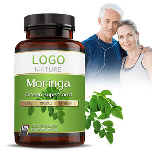 Forte demande FEO/ODM capsules de feuilles de <span class=keywords><strong>Moringa</strong></span> suppléments à base de plantes riches en poudre de feuilles de <span class=keywords><strong>Moringa</strong></span> bio pour femmes et hommes - Product Image 1