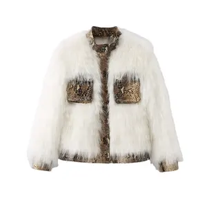 Pudi Women Real Fox Fur Coat Jacket Over Size Lady Female Fashion Winter Warm Genuine Leather Coats Parka Z21M29