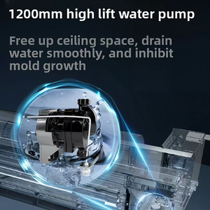 Système de climatisation VRF multi-split compact sur pied, solution HVAC R-410A à moteur centrifuge économe en énergie pour écoles et hôtels - Product Image 1