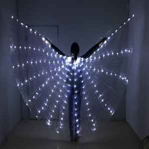 Ventagli e ali fatte a mano per danza del ventre con <span class=keywords><strong>luci</strong></span>, accessori unisex per performance sul palco - Product Image 5