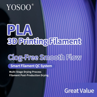 Filament d'imprimante 3D YOSOO PLA Plus 1 kg 1,75 mm, haute résistance, surface lisse, respectueux de l'environnement, avec certifications CE et ROHS