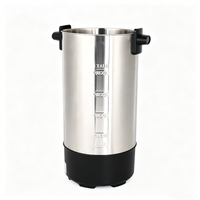 Vente en gros de cafetières électriques en acier inoxydable de 3L, 4.5L, 6L, 7.5L, 9L, chauffe-eau électrique, cafetière électrique