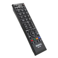 Télécommande universelle HUAYU RM-L890 de remplacement pour Smart TV LED, contrôle tactile, 42 boutons, code roulant, code fixe, en plastique