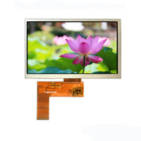 Layar Sentuh LCD TFT TN 7" Laris Manis, Resistif/Kapasitif, Resolusi 800x480, Untuk Penggunaan Industri, Kecerahan 500 Nits, Garansi 1 Tahun