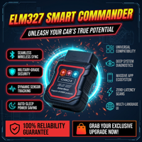 Escáner OBD2 ELM327 2026, Lector de Códigos de Diagnóstico Universal para Automóviles de 12V, Analizador OBDII