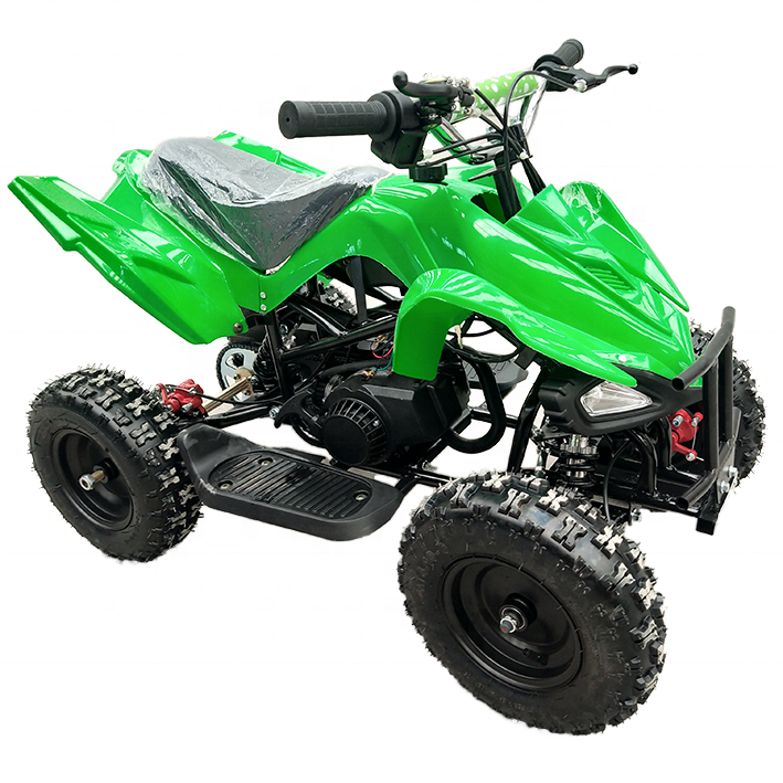 49cc 4x4 4 roues moto tout-terrain 2 temps enfants quad mini moteur 10 pouces roues