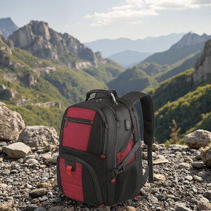 <span class=keywords><strong>Zaino</strong></span> da Viaggio <span class=keywords><strong>per</strong></span> <span class=keywords><strong>Laptop</strong></span> Oversize Unisex con Porta di Ricarica USB Borsa <span class=keywords><strong>per</strong></span> Computer da Lavoro - Product Image 2