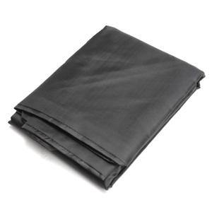 Couverture de bac à sable en tissu Oxford noir 120x120x20cm, imperméable, pour usage domestique en extérieur - Product Image 1