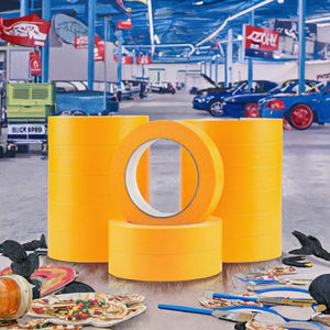 Cinta de Enmascarar de Papel Washi Personalizada, Sensible a la Presión, de una Sola Cara, Resistente al Calor, de Goma, para Pintura Automotriz - Product Image 3