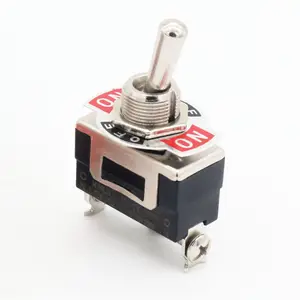 Screw terminal 2a 250vac toggle switch on-off-on rocker on off