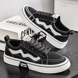 Nuevas zapatillas de deporte de primavera para hombre, zapatos informales de moda con cordones, zapatos de lona para hombre - Product Image 3