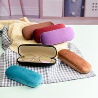 Nouvelle promotion Xingchuang M519, étui à lunettes en métal rigide personnalisé avec logo couleur tendance, étui à lunettes de soleil, étui à lunettes imprimé 120g
