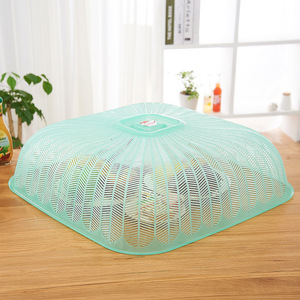 Youpin Aijia Square Plastic Food Cover 55x55x15cm Dust Proof Kitchen Use - Product Image 1