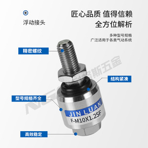 NGS Joint flottant JS15 5 080 20 8 125 40 32 10 125 63 18 150 304 Acier inoxydable Type rond - Product Image 2