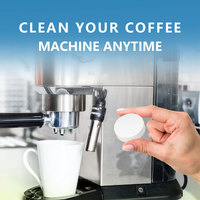 Tablettes Solides Nettoyantes pour Machine à Café – Écologiques et Efficaces – Éliminent les Résidus d'Huile de Café – Pour Expresso et Cafetière Goutte à Goutte – Personnalisation OEM