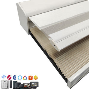 ستائر مزدوجة للمكاتب للنوافذ بطبقتين قماش بمحرك ، مكتب منزلي - Product Image 2