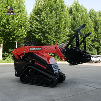 Minicargadora Compacta en Oferta con Motor Euro5 de Bajas Emisiones, Implementos de Acoplamiento Rápido para Apertura de Terrenos Montañosos y Desarrollo de Lotes