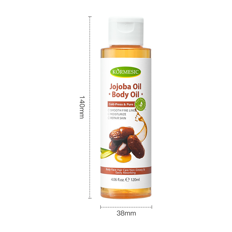 Huile de massage corps à l'huile de jojoba 120ml