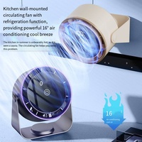 Ventilateur de bureau compact sans pales à commande mécanique, alimenté par USB, idéal pour la maison, le bureau, les dortoirs étudiants, le camping en extérieur et l'utilisation en voiture