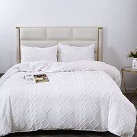 Luxus Schlafzimmer Sets dekorative Dot Tufted strukturierte geschnitzte Stapel Queen King Size Bett Bett bezug