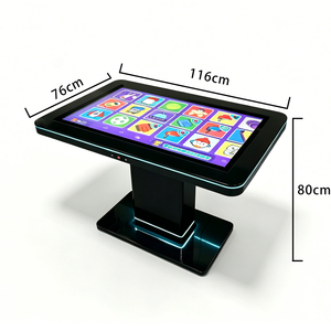 Table de jeu <span class=keywords><strong>interactive</strong></span> capacitive multi-touch en forme de T de 43 pouces, personnalisable, étanche avec chargeur sans fil - Product Image 3