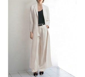 2024 nuevo producto de gama alta estilo francés elegante moda blusas blancas OEM ODM para <span class=keywords><strong>trajes</strong></span> de mujeres gordas - Product Image 4