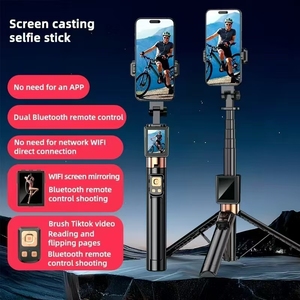 Cl-07 New Ảnh Tự Sướng Thanh Với Điền Ánh Sáng Điều Khiển Không Dây Di Động Cầm Tay Sáng Tạo Màn Hình Chiếu Ảnh Tự Sướng Thanh Chân Máy - Product Image 4
