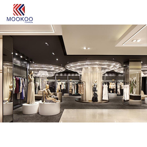 Fashional Hiện Đại Cửa Hàng Quần Áo Đồ Nội Thất Cửa Hàng Với Quần Áo <span class=keywords><strong>Rack</strong></span> Hiển Thị Và Truy Cập Và Bảng Cho Bán Lẻ Hàng May Mặc Cửa Hàng - Product Image 3