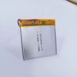 ODM/OEM 사용자 정의 제품 304040 폴리머 배터리 470mah <span class=keywords><strong>3.7V</strong></span> <span class=keywords><strong>Lipo</strong></span> 파우치 리튬 이온 배터리 셀 - Product Image 3