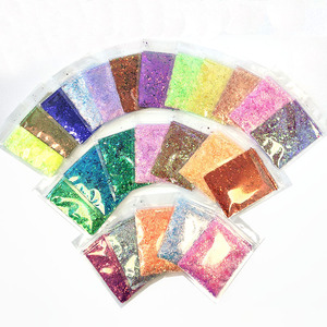 Usine en gros paillettes en vrac 1kg bougies de noël or paillettes pièces - Product Image 1