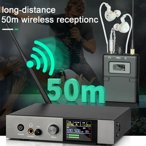 Système de monitoring intra-auriculaire sans fil UHF professionnel K22 pour instruments vocaux de scène - Product Image 3