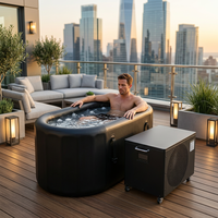Nouvelle innovation : Baignoire de récupération par immersion froide pour la récupération après l'effort, avec système de refroidissement intégré