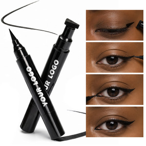 MLM Venta Caliente OEM Personalizado Delineador de Ojos de Doble Punta con Sello, Lápiz Delineador Líquido Negro Impermeable de Larga Duración a Prueba de Manchas, Marca Privada - Product Image 4
